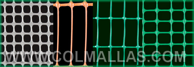 Malla Plastica Cuadrada 15 X 15 Negra - Ancho: 1 Mt